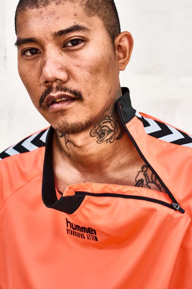Willy Chavarria Hummel collaboration july 9 2018 new york fashion week men nyfw drop release date info lookbook sponsorship soccer