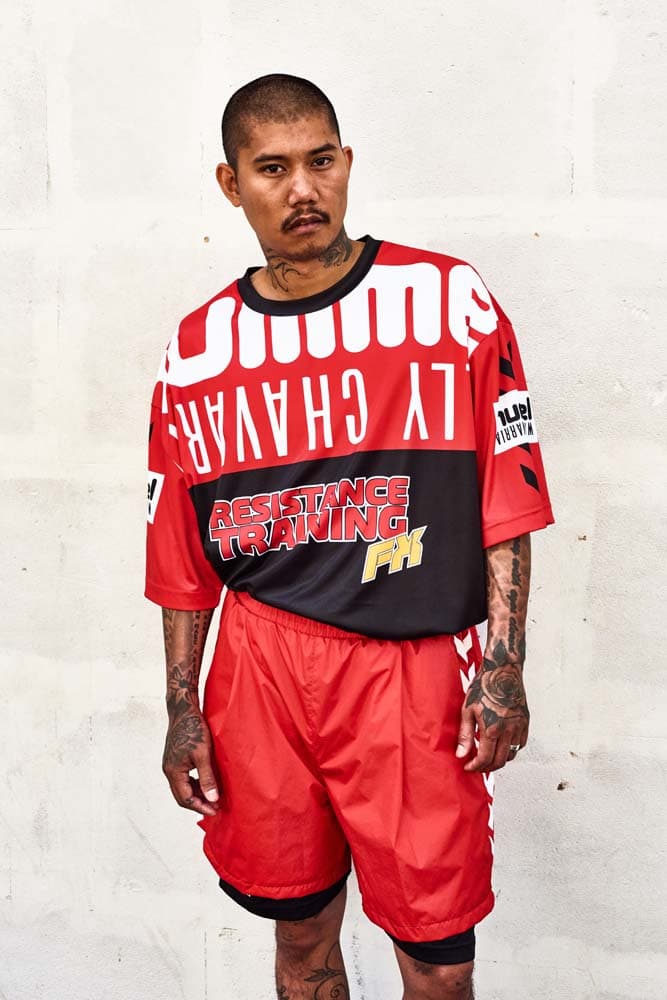 Willy Chavarria Hummel collaboration july 9 2018 new york fashion week men nyfw drop release date info lookbook sponsorship soccer