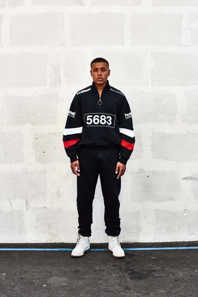 Willy Chavarria Hummel collaboration july 9 2018 new york fashion week men nyfw drop release date info lookbook sponsorship soccer