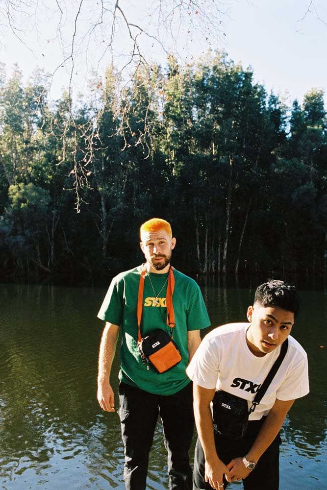 XLARGE StreetX Collaboration Lookbook Editorial Logo Capsule collection