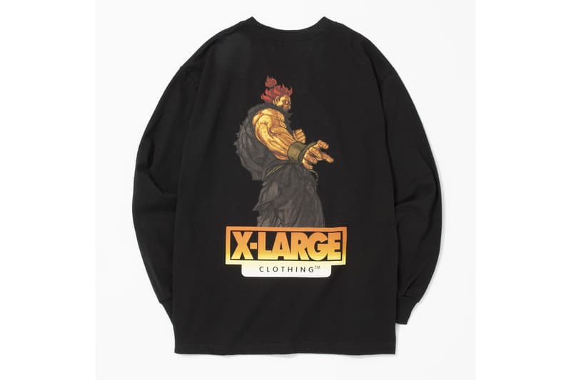 XLARGE Street Fighter Alpha Capsule Collection Evil Ryu Akuma Cammy Sakura Capcom