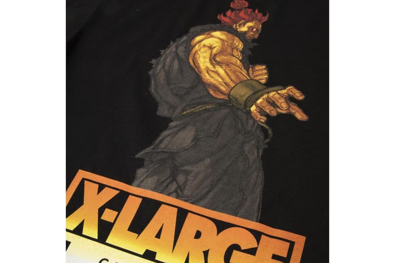 XLARGE Street Fighter Alpha Capsule Collection Evil Ryu Akuma Cammy Sakura Capcom