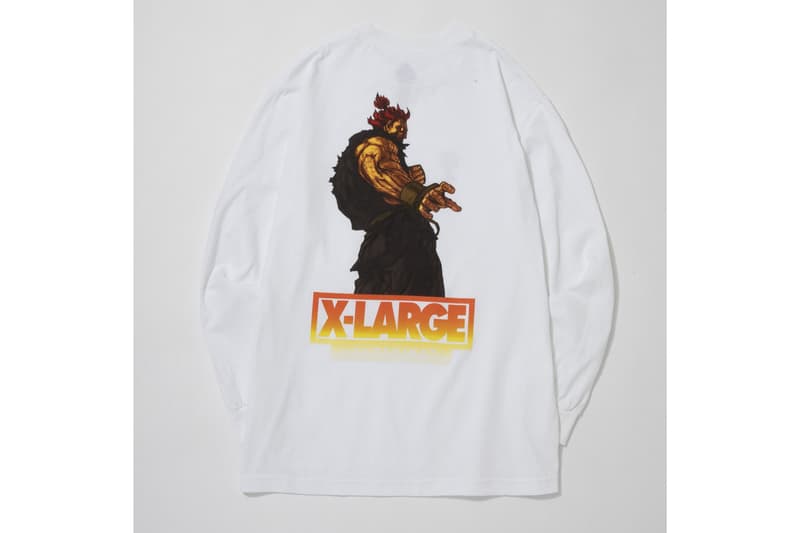 XLARGE Street Fighter Alpha Capsule Collection Evil Ryu Akuma Cammy Sakura Capcom