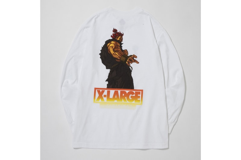 XLARGE Street Fighter Alpha Capsule Collection Evil Ryu Akuma Cammy Sakura Capcom