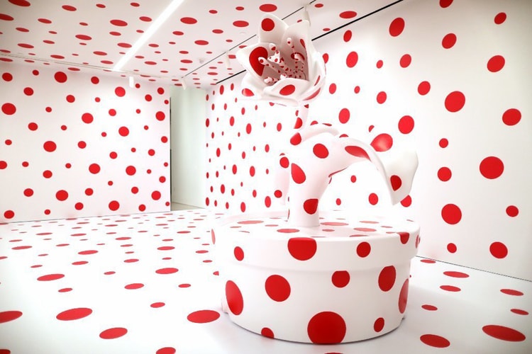 Yayoi Kusama's Giant 'Tulips' Invade Marciano Art Foundation in LA
