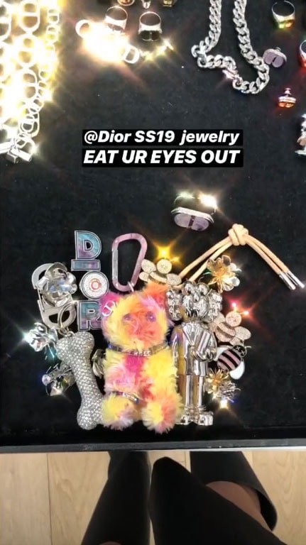 Yoon Ahn dior men Spring Summer 2019 Jewelry Collection Closer First Look kim jones kaws collaboration silver gold rings necklaces matthew m williams buckle rollercoaster belt menswear bff collection