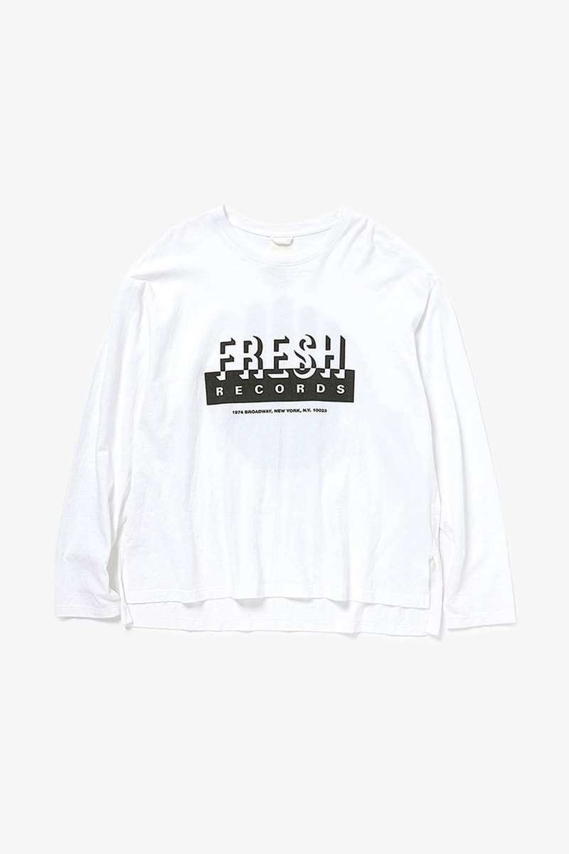 YSTRDY'S TMRRW fresh records collection collaboration compilation cd tee shirts long short sleeve logo Just-Ice - Freedom of Speech ‘88 2. Just-Ice feat. KRS-One - Going Way Back 3. MC EZ & Troup - Get Retarded 4. Just-Ice - Cold Gettin’ Dumb 5. T La Rock - Breakdown 6. King Doe-V - Shamalama (12" Version) 7. MC EZ & Troup - Just Rhymin’ 8. Stezo - It's My Turn 9. Hanson & Davis - I'll Take You On (Larry Levan Dub Version) 10. Hanson & Davis - Can't Stop (Piano Dub) 11. The Todd Terry Project - Bango 12. El Barrio - Across 110th Street (Barrio Mix) 13. Chandra Simmons Never Gonna' Let You Go (Radio Version)