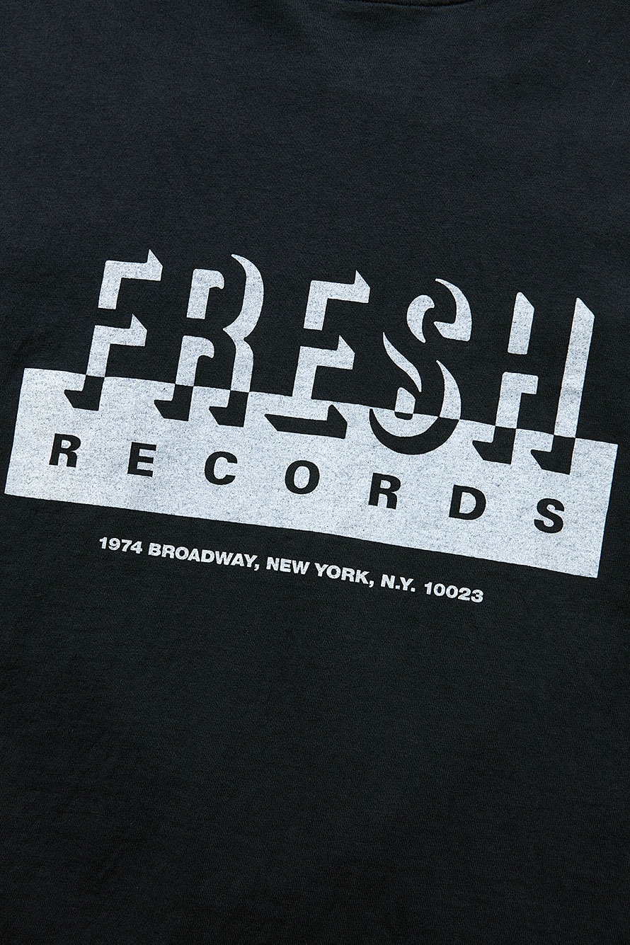 YSTRDY'S TMRRW fresh records collection collaboration compilation cd tee shirts long short sleeve logo Just-Ice - Freedom of Speech ‘88 2. Just-Ice feat. KRS-One - Going Way Back 3. MC EZ & Troup - Get Retarded 4. Just-Ice - Cold Gettin’ Dumb 5. T La Rock - Breakdown 6. King Doe-V - Shamalama (12" Version) 7. MC EZ & Troup - Just Rhymin’ 8. Stezo - It's My Turn 9. Hanson & Davis - I'll Take You On (Larry Levan Dub Version) 10. Hanson & Davis - Can't Stop (Piano Dub) 11. The Todd Terry Project - Bango 12. El Barrio - Across 110th Street (Barrio Mix) 13. Chandra Simmons Never Gonna' Let You Go (Radio Version)