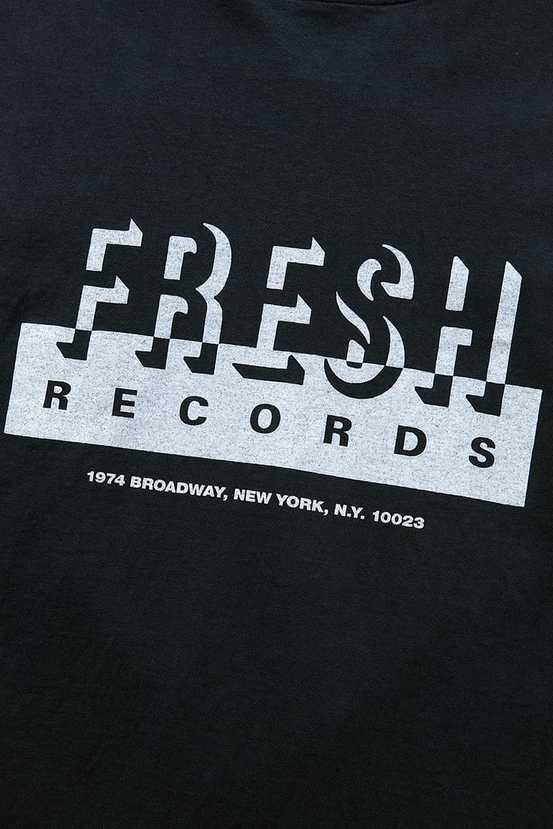 YSTRDY'S TMRRW fresh records collection collaboration compilation cd tee shirts long short sleeve logo Just-Ice - Freedom of Speech ‘88 2. Just-Ice feat. KRS-One - Going Way Back 3. MC EZ & Troup - Get Retarded 4. Just-Ice - Cold Gettin’ Dumb 5. T La Rock - Breakdown 6. King Doe-V - Shamalama (12" Version) 7. MC EZ & Troup - Just Rhymin’ 8. Stezo - It's My Turn 9. Hanson & Davis - I'll Take You On (Larry Levan Dub Version) 10. Hanson & Davis - Can't Stop (Piano Dub) 11. The Todd Terry Project - Bango 12. El Barrio - Across 110th Street (Barrio Mix) 13. Chandra Simmons Never Gonna' Let You Go (Radio Version)