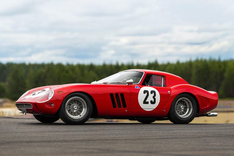 1962 Ferrari 250 GTO Auction RM Sothebys $48 Million USD Most Expensive Car Valuable Car Luxury Vehicles