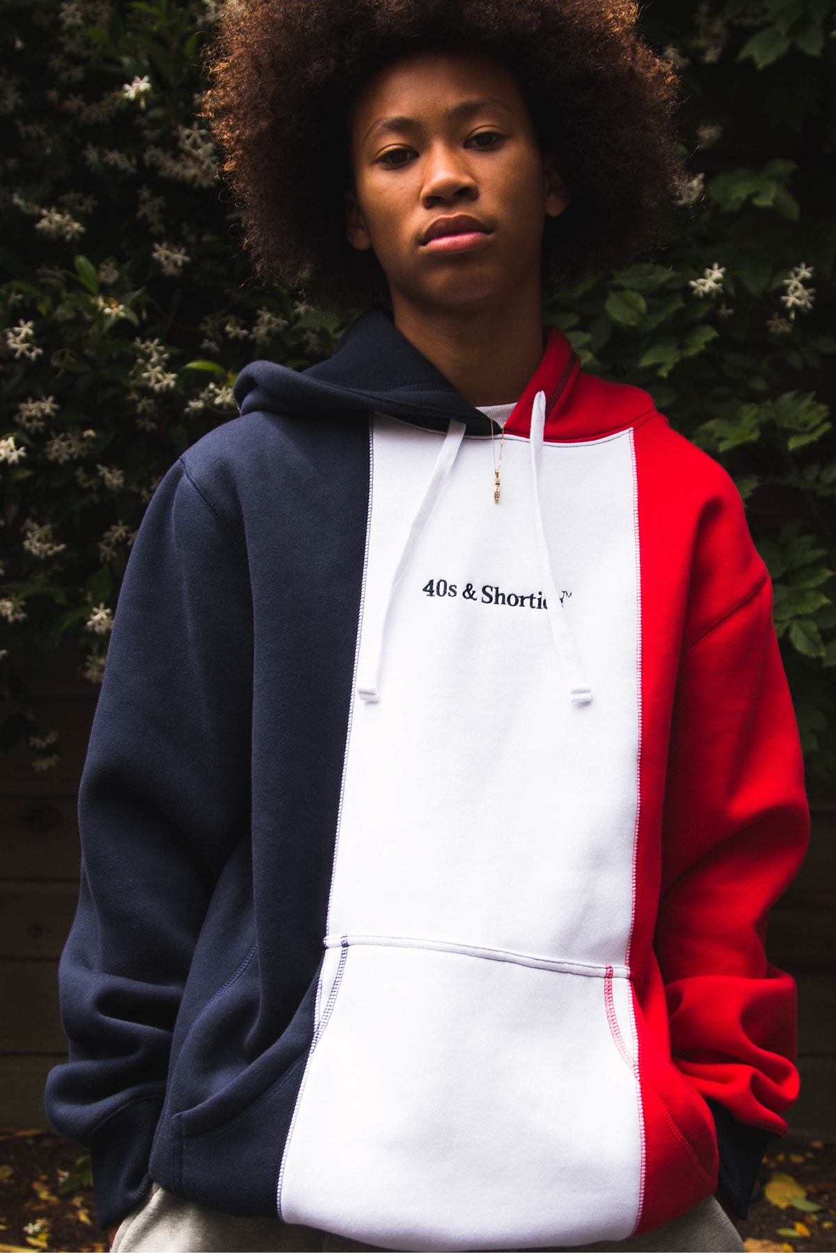 40s & Shorties Fall 2018 Collection Lookbook Tracksuit Socks Hoodie T shirt Long short Sleeve polo cap beanie drop release date info lil dre nico duffer accessories