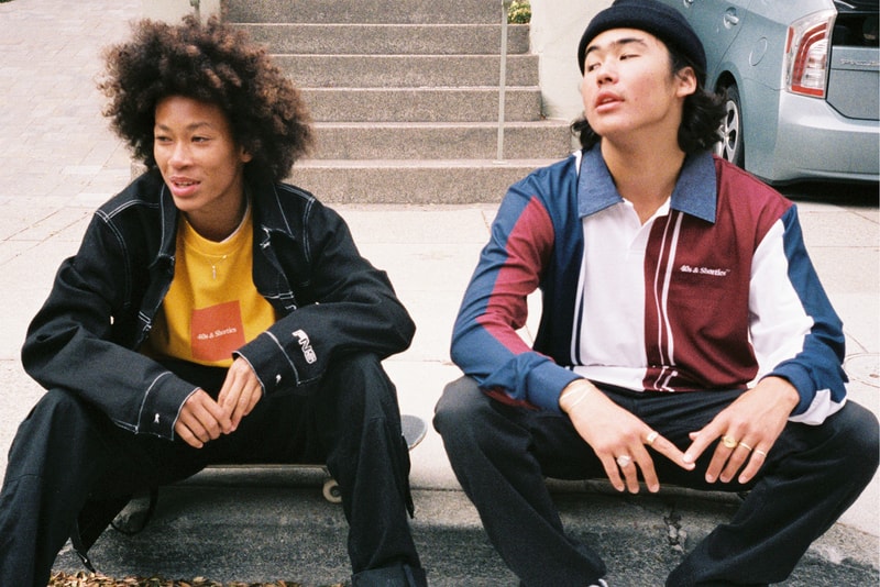 40s & Shorties Fall 2018 Collection Lookbook Tracksuit Socks Hoodie T shirt Long short Sleeve polo cap beanie drop release date info lil dre nico duffer accessories