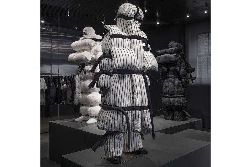 SSENSE 5 Moncler Craig Green Collection Exhibit Moncler Genius installation art fashion coats outerwear