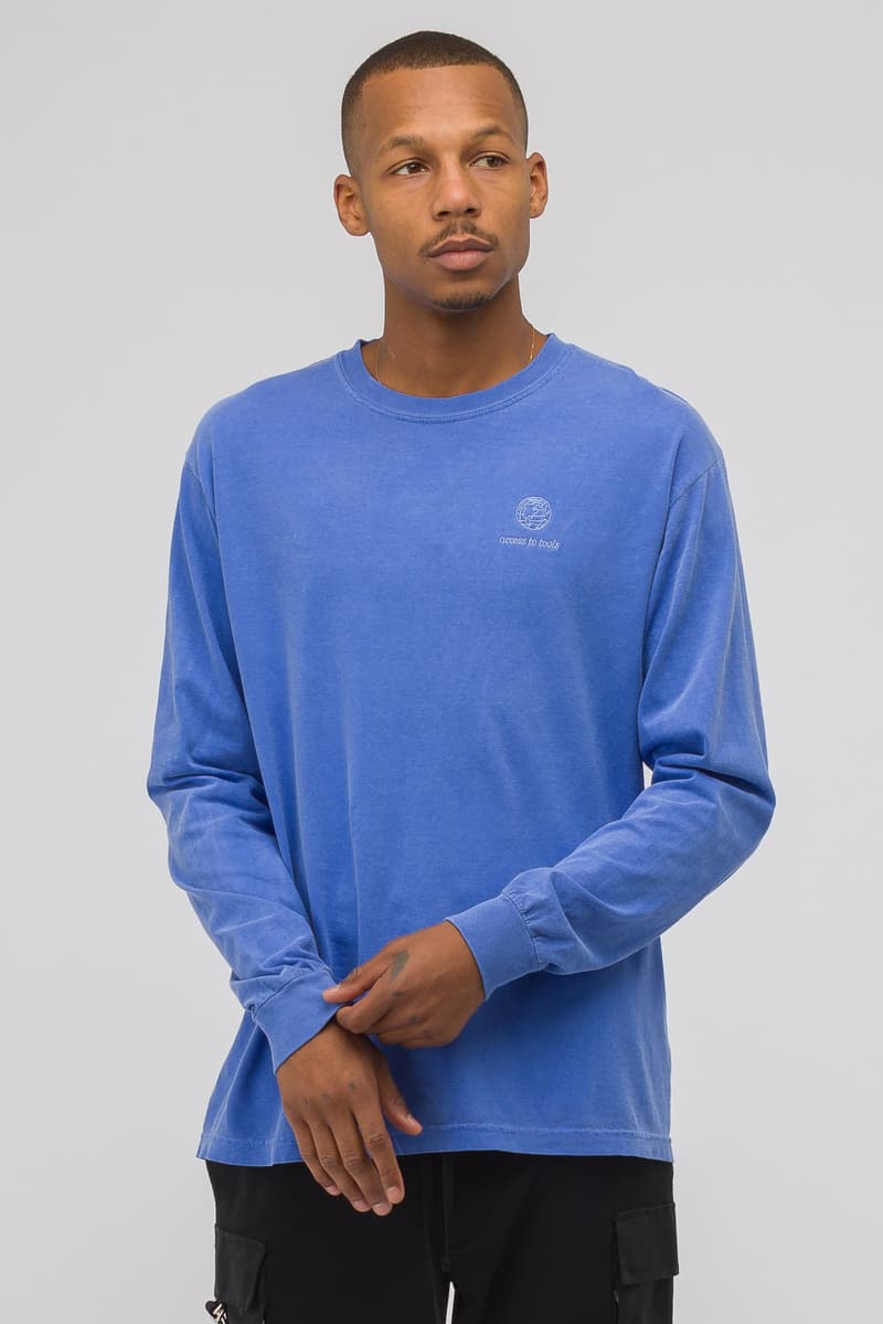 Notre private label tee shirt drop 1 first collection release drop tie dye print embroidery chuck berry