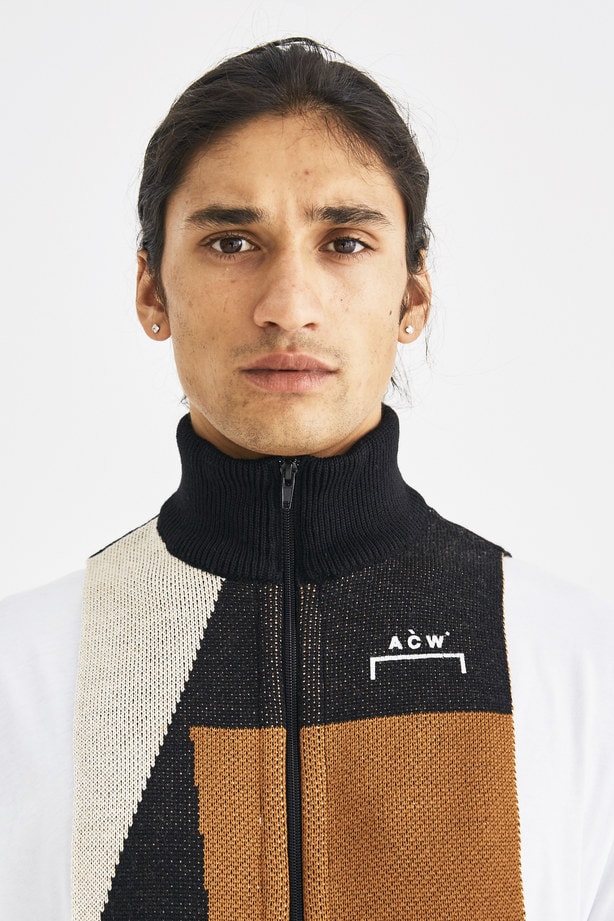 A-COLD-WALL* Fall Winter 2018 Zip Panel Scarf accessories samuel ross