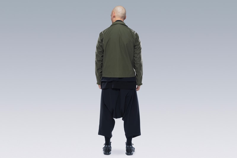 ACRONYM J68 S Technical Rider Jacket Release Black Olive White ForceLock JacketSling gabardine