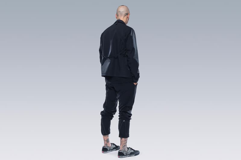 ACRONYM J68 S Technical Rider Jacket Release Black Olive White ForceLock JacketSling gabardine