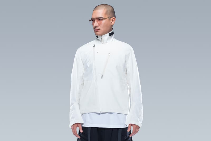ACRONYM J68 S Technical Rider Jacket Release Black Olive White ForceLock JacketSling gabardine