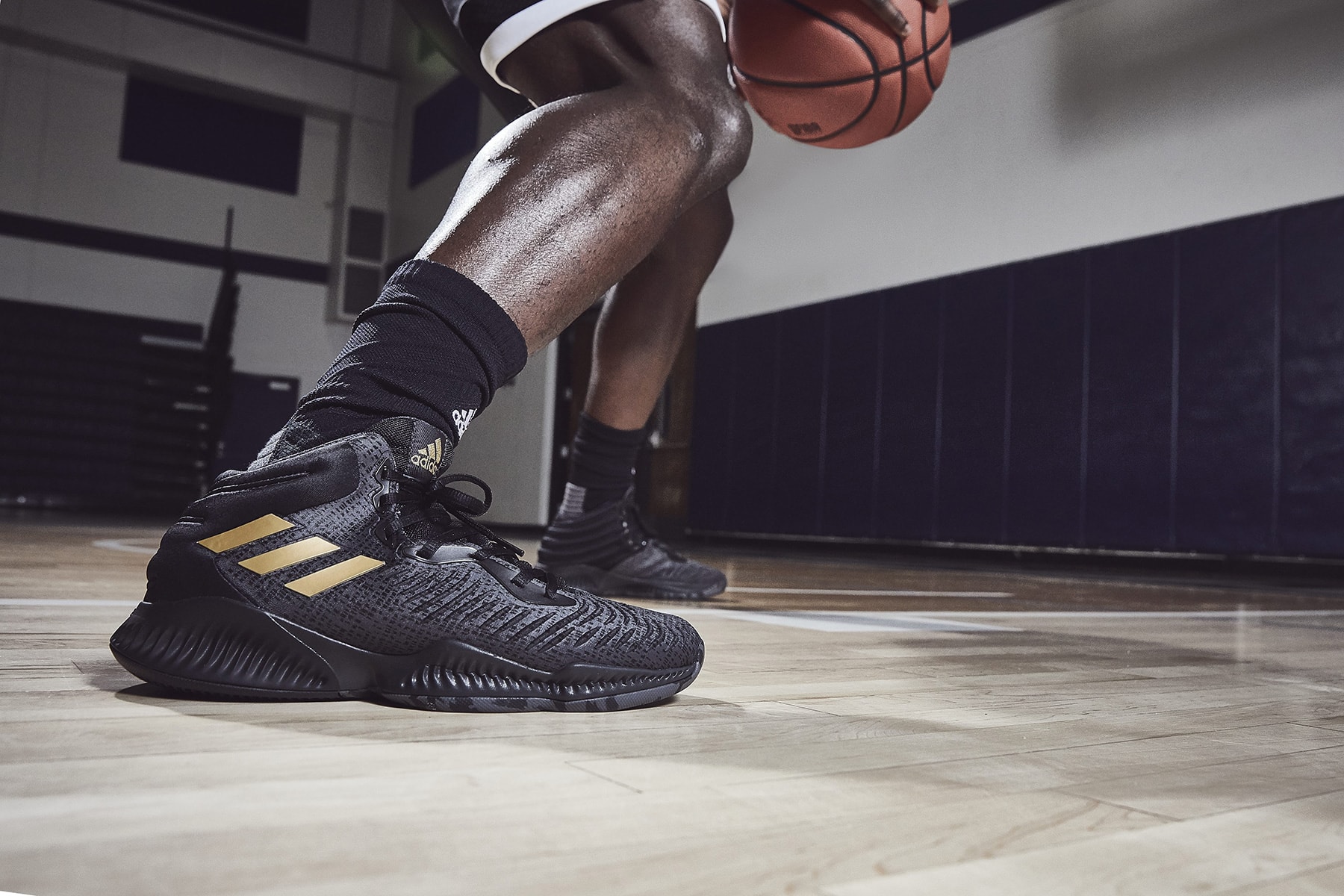 adidas basketball pro bounce mad bounce footwear october 2018 Donovan Mitchell Zach LaVine Kristaps Porzingis Chiney Ogwumike Candace Parker Kyle Lowry Nick Young Jaylen Brown Kelly Oubre Jr.