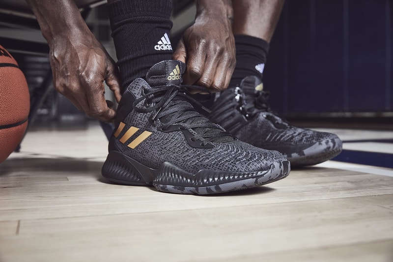 adidas basketball pro bounce mad bounce footwear october 2018 Donovan Mitchell Zach LaVine Kristaps Porzingis Chiney Ogwumike Candace Parker Kyle Lowry Nick Young Jaylen Brown Kelly Oubre Jr.