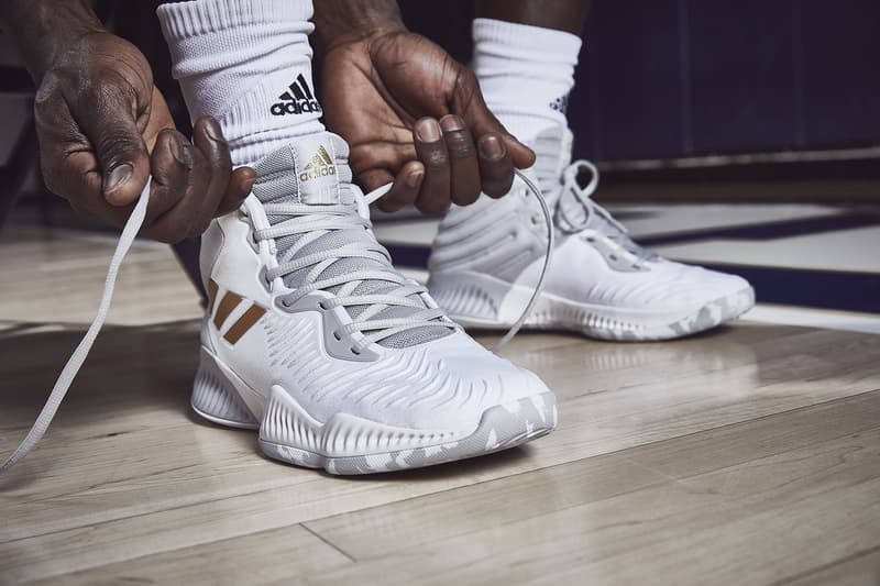 adidas basketball pro bounce mad bounce footwear october 2018 Donovan Mitchell Zach LaVine Kristaps Porzingis Chiney Ogwumike Candace Parker Kyle Lowry Nick Young Jaylen Brown Kelly Oubre Jr.