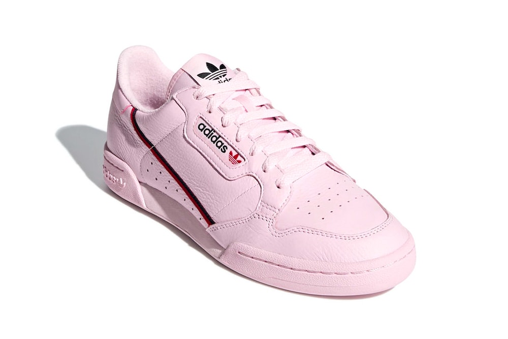 adidas Continental 80 Semi Frozen Yellow Clear Pink Scarlet Collegiate Navy release info sneakers