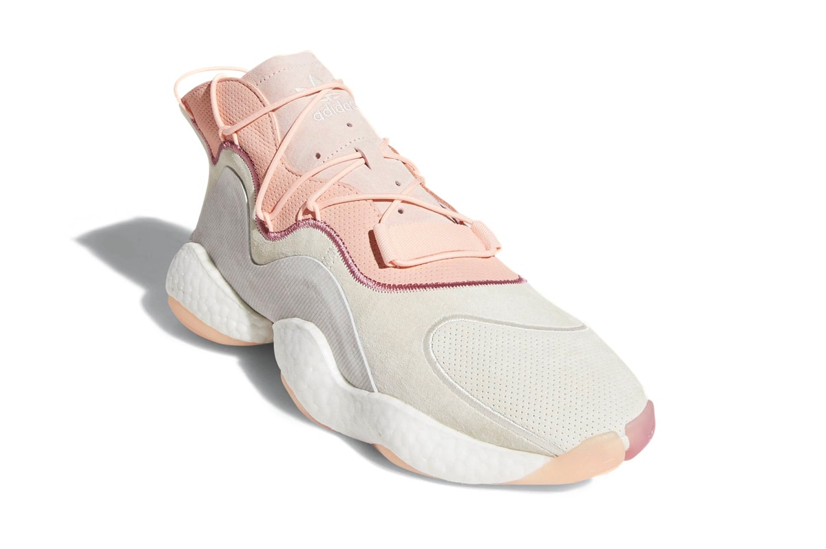 adidas Crazy BYW in "Nude" Colorway Pharrell William adidas yeezy sneaker shoes basketball NBA