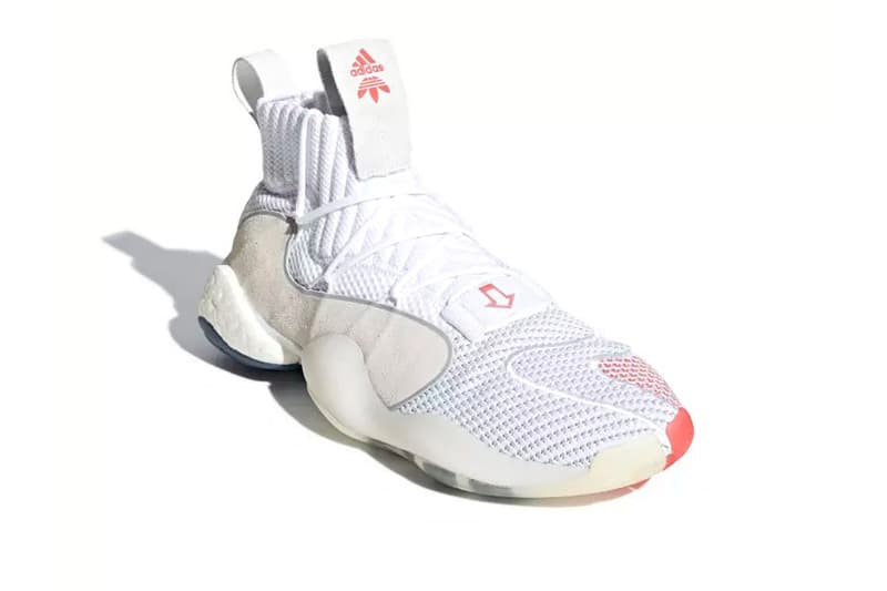 adidas crazy byw x cloud white collegiate navy bright red 2018 august footwear adidas hoops