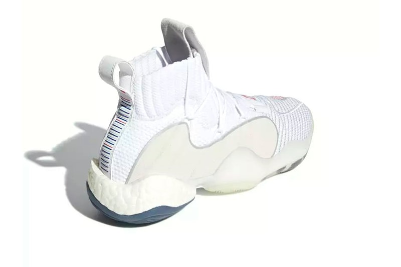adidas crazy byw x cloud white collegiate navy bright red 2018 august footwear adidas hoops