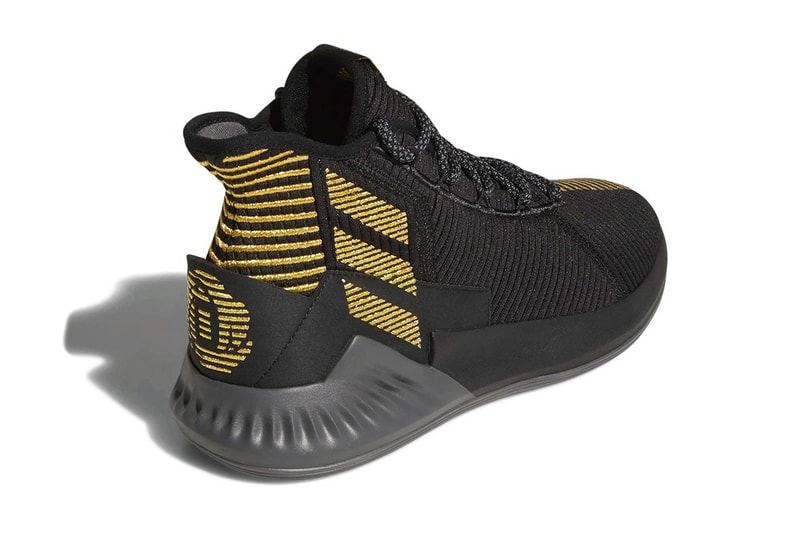 adidas D Rose 9 Shoe sneaker drop date Derrick Rose black gold