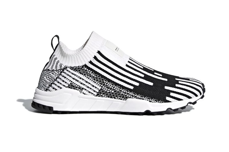 adidas EQT Support Sock Primeknit Release Cloud White Core Black