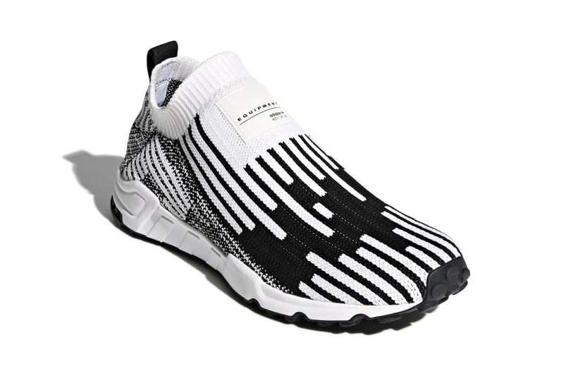 adidas EQT Support Sock Primeknit Release Cloud White Core Black