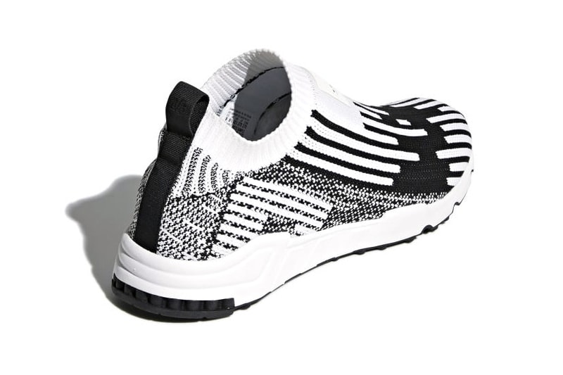 adidas EQT Support Sock Primeknit Release Cloud White Core Black