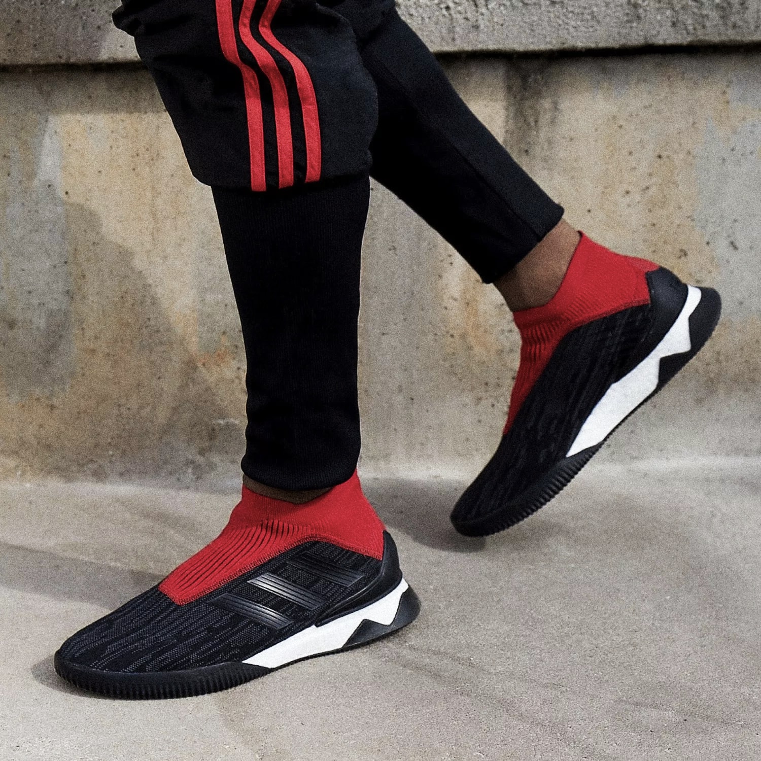 adidas Football Predator Tango 18+ TR Release Details Shoes Trainers Sneakers Kicks Cop Purchase Buy Red Black White Colorway