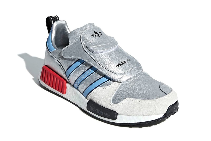 adidas Micro R1 Micropacer NMD R1 metallic silver BOOST release info sneakers
