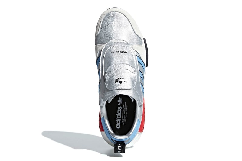 adidas Micro R1 Micropacer NMD R1 metallic silver BOOST release info sneakers