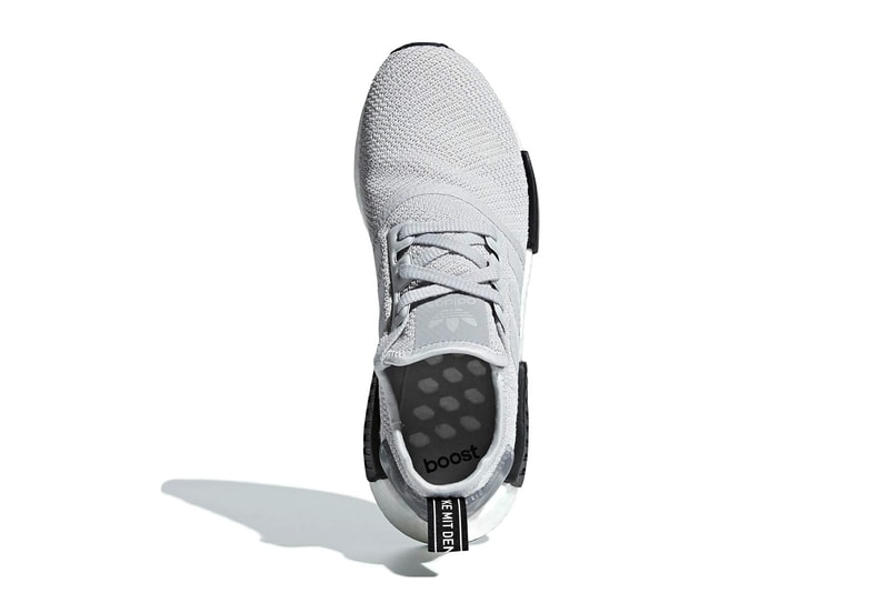adidas NMD R1 Camo Heel White Grey Black