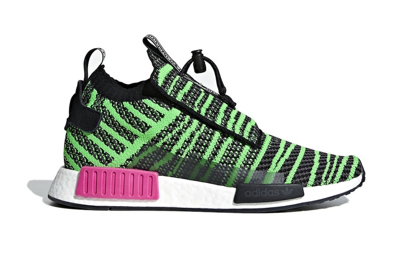 adidas NMD TS1 Shock Lime release info sneakers black grey pink