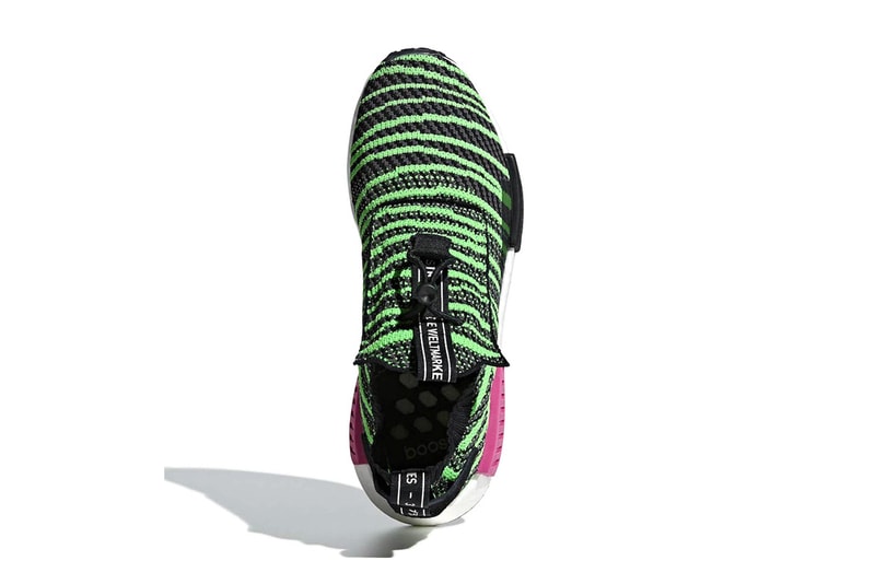 adidas NMD TS1 Shock Lime release info sneakers black grey pink