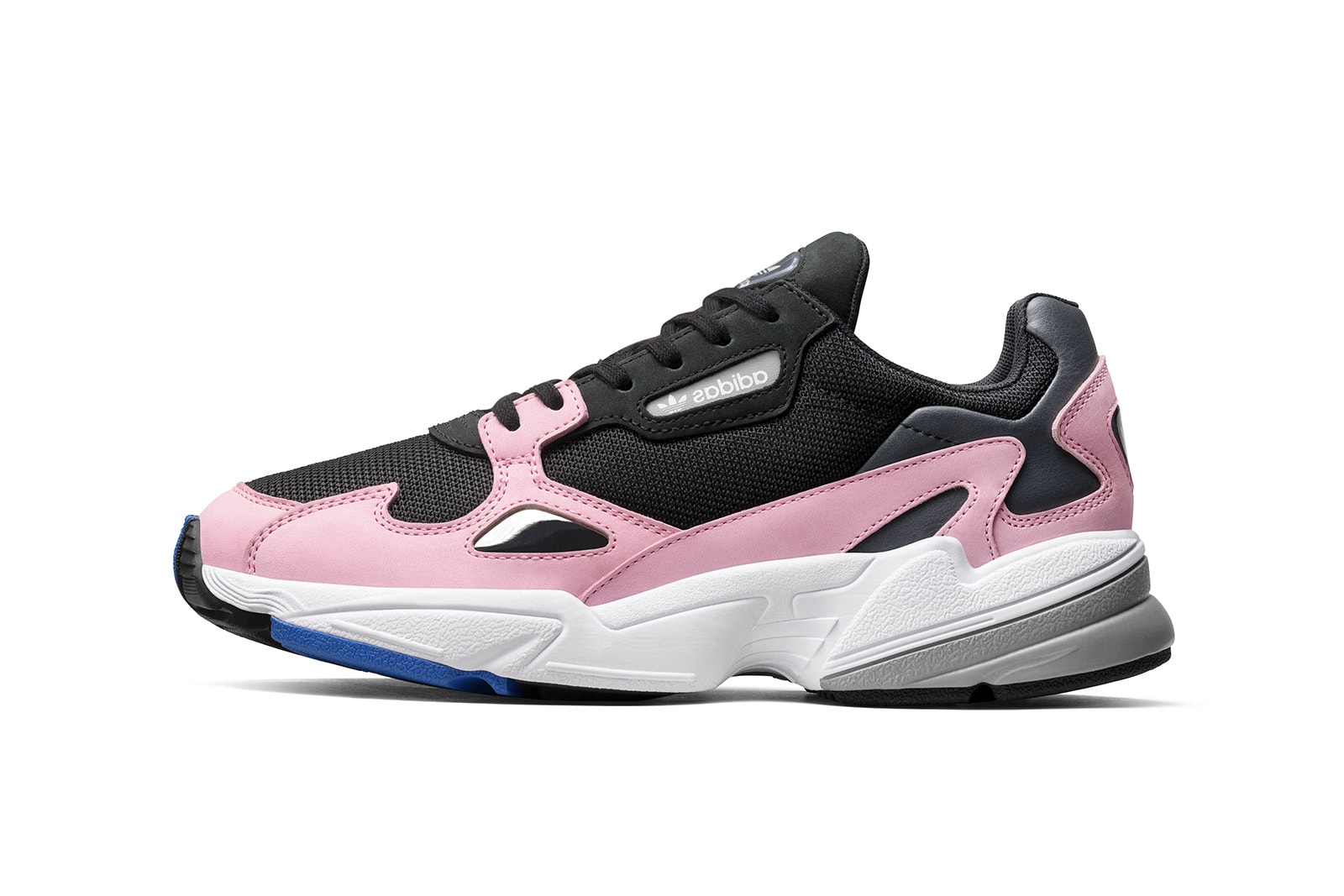 Adidas Falcon Black and Pink Kylie Jenner Shoes