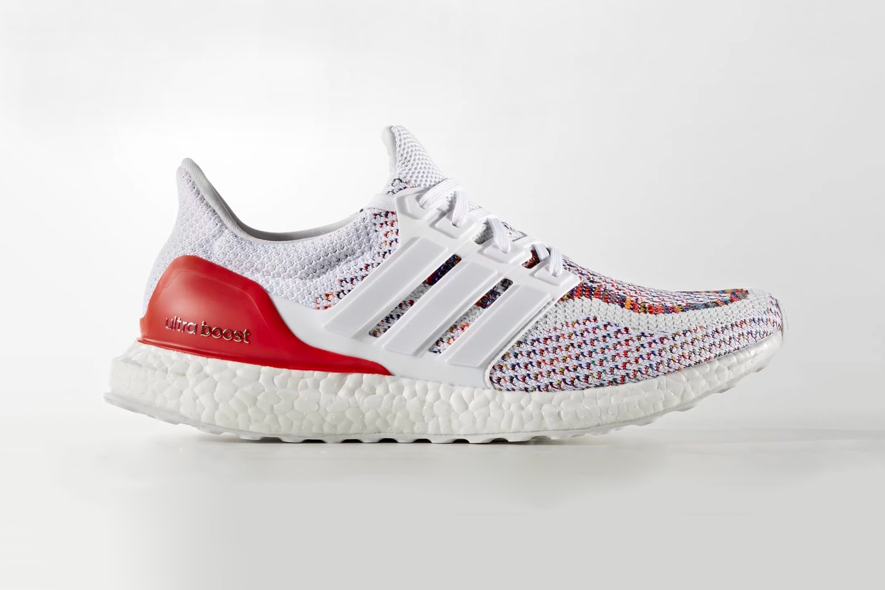 adidas UltraBOOST "Multicolor 2.0" Release Date colorway white sneaker multicolor red price info buy online purchase