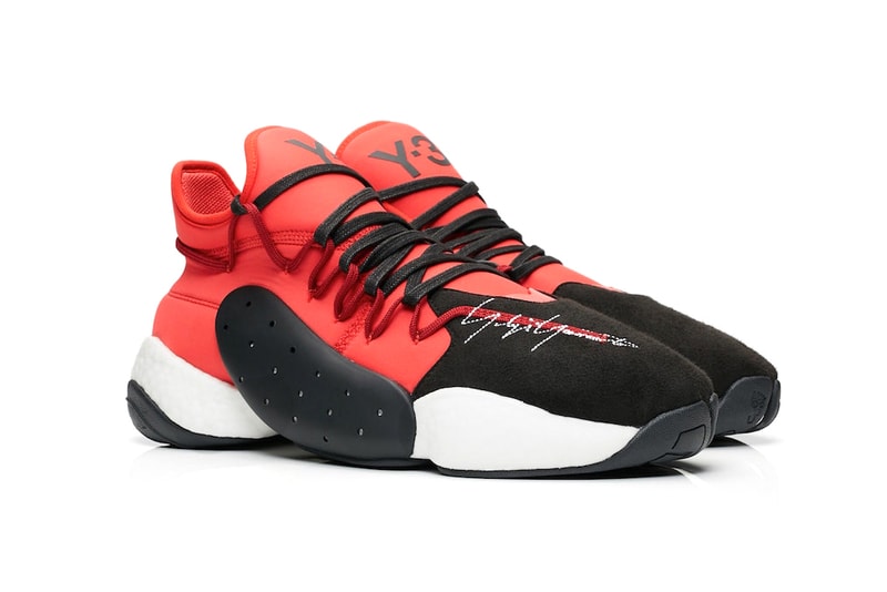 adidas Y-3 BYW BBall Lush Red Release Black White Yohji Yamamoto James Harden