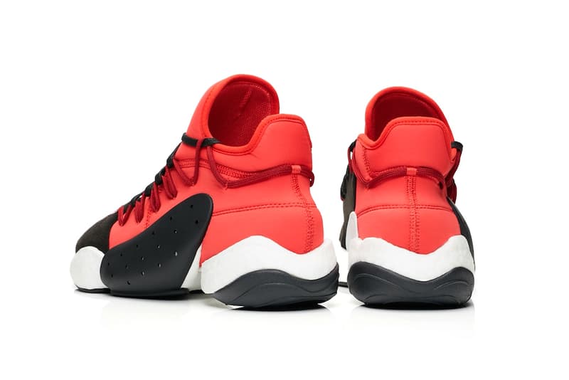 adidas Y-3 BYW BBall Lush Red Release Black White Yohji Yamamoto James Harden