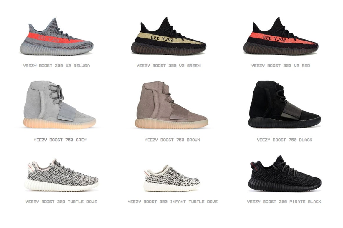 Kanye West yeezy boost 300 350 vs 500 700 750 desert rat boot powerphase sneaker shoe exclusive archive website digiatal restock model colorway