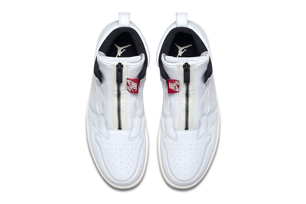 Jordan Brand Air Jordan 1 High Zip Men’s Sizing release info Available Black Hyper Royal White University Red