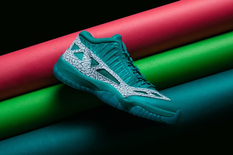 Air Jordan 11 Low IE Highlighter Pack jordan brand release info volt crimson flash rio teal