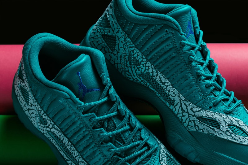 Air Jordan 11 Low IE Highlighter Pack jordan brand release info volt crimson flash rio teal