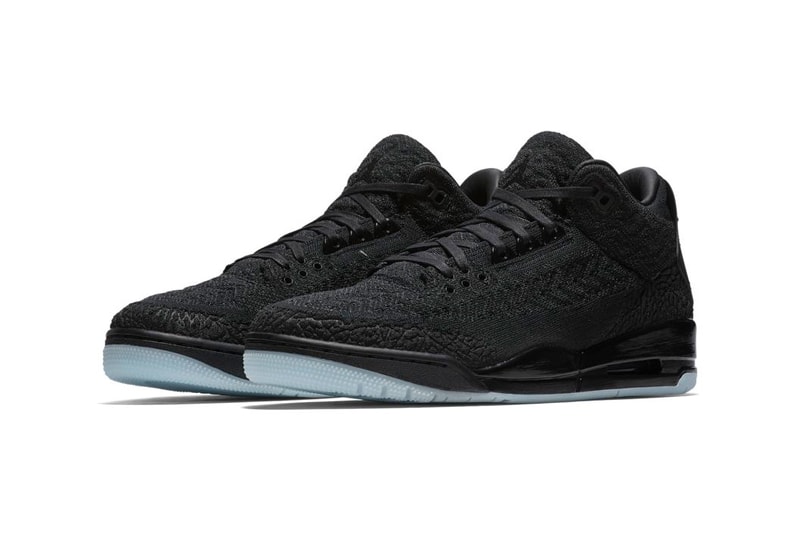 Here's Where to Buy the Air Jordan 3 Flyknit black elephant print