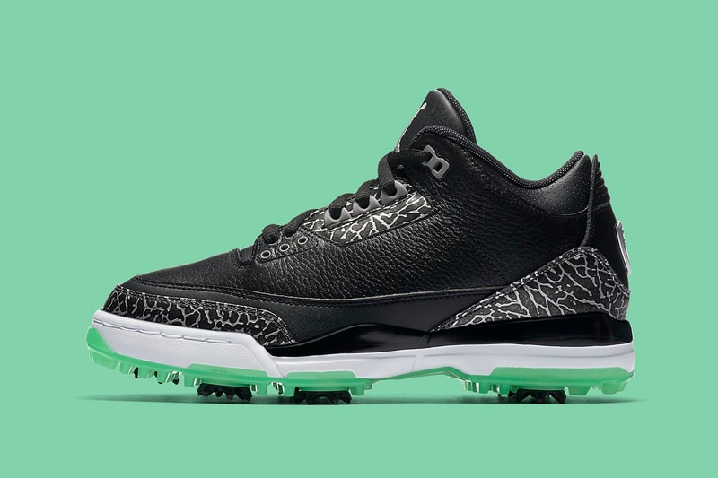 Air Jordan 3 Golf Green Glow jordan brand sneakers michael jordan nike