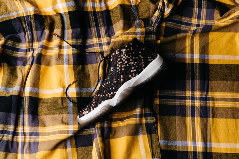 Air Jordan Future premium nike Woven Camo dark army sail black new 2018 august buy nike sneaker politics
